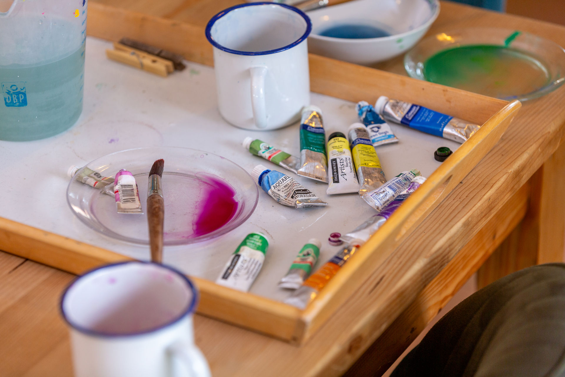 workshop sluieren aquarel